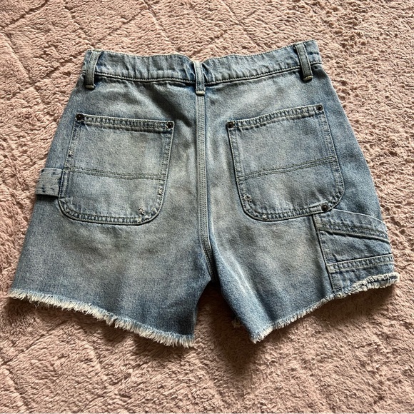 NWT Current/Elliot 100% Cotton Cut Off Denim Shorts Women’s Size 24 - Picture 7 of 7